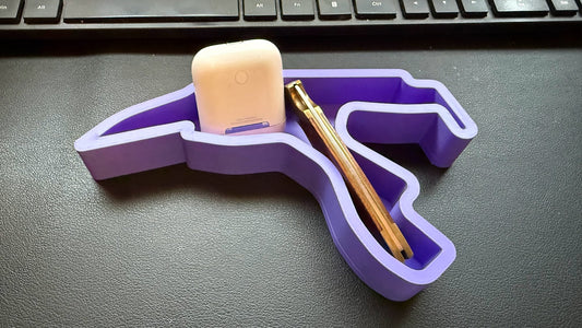 Spa-Francorchamps Track Layout Desk Organizer